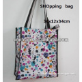 fashion women Reusable Woven cloth Shopping Bag
